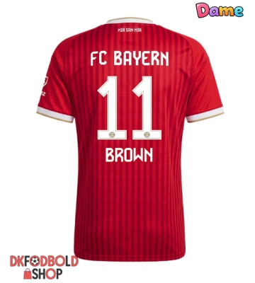 Bayern Munich Nathaniel Brown #11 Hjemmebanetrøje Dame 2026-27 Kort ærmer Bayern Munich Nathaniel Brown #11 Hjemmebanetrøje Dame 2026-27 Kort ærmer